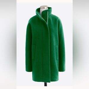 J.Crew Factory City Coat – Tawny Jade – Size 4